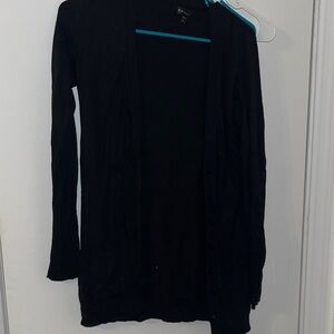 Classic Black Women's Cardigan Sweater